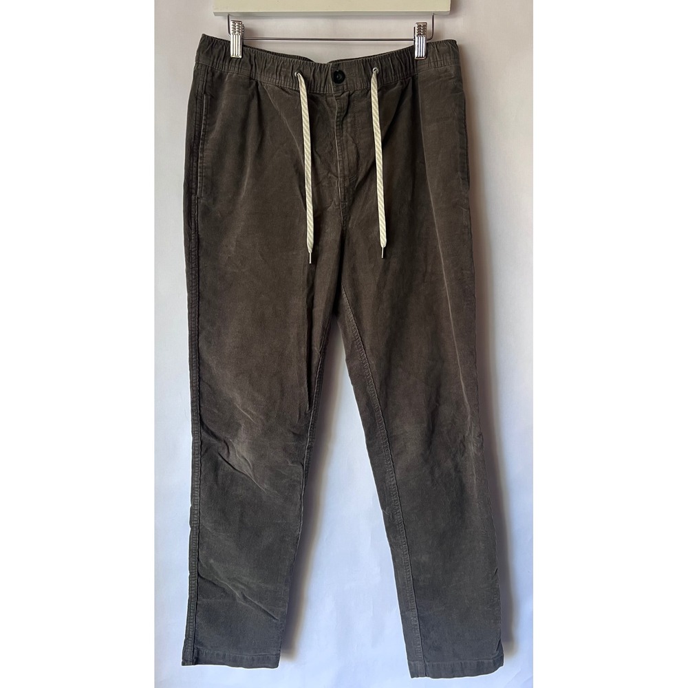 Vuori Men's Corduroy Pants in Charcoal